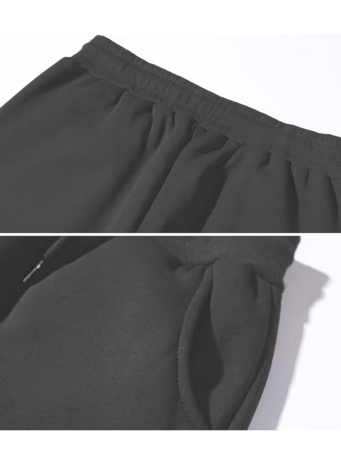 Men's Ultra Thermal Winter Sherpa Lined Active Running Normal Leg Jogger Sweatpants - Image 4